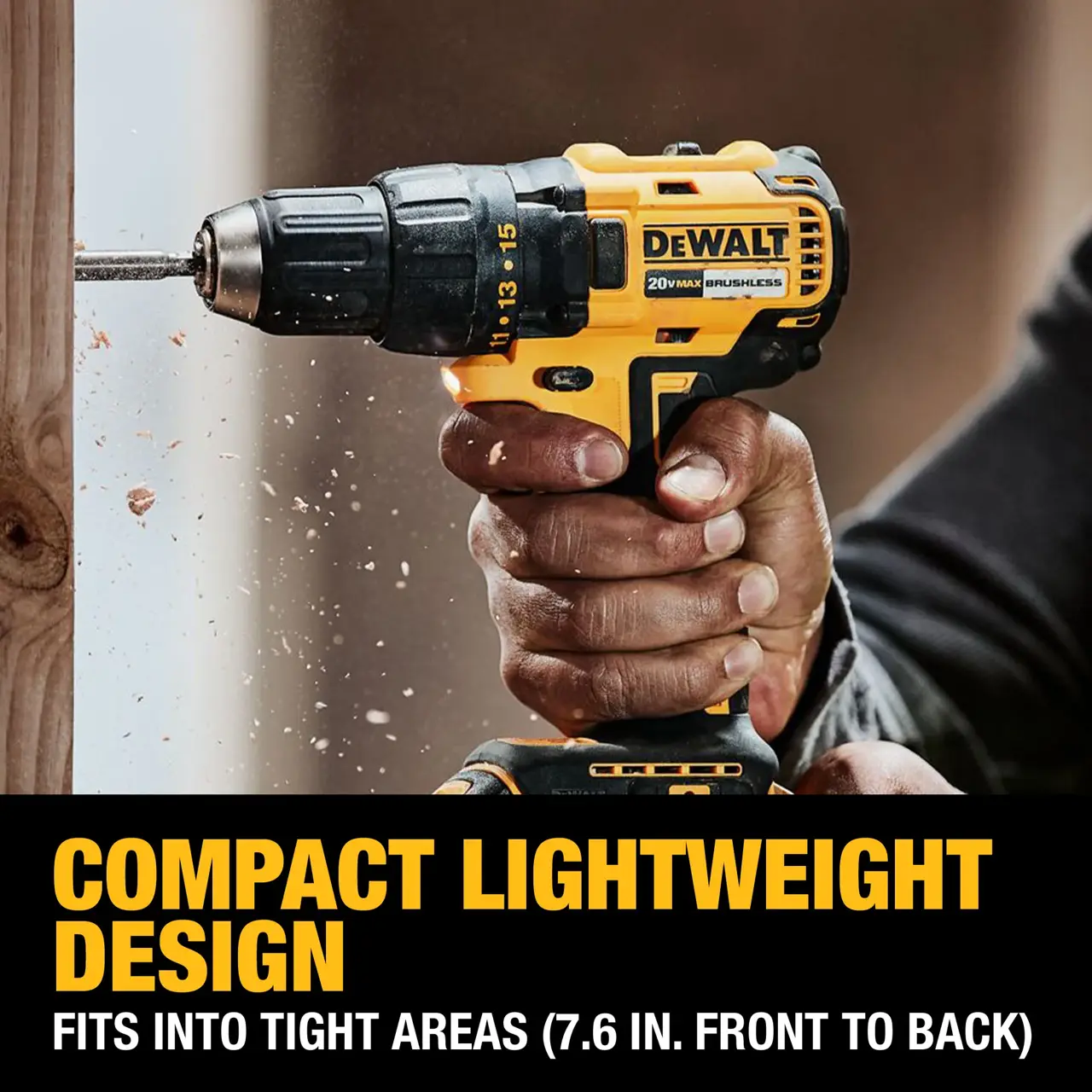 DeWalt 20V-MAX-COMPACT-BRUSHLESS-DRILLDRIVER-KIT